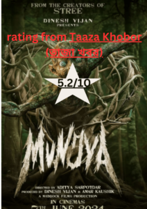 Movie Review of Munjya Movie 2024